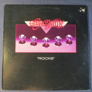 AEROSMITH, ROCKS, Aerosmith Records, Aerosmith Albums, Aerosmith Vinyl, Aerosmith Lp, Vinyl Records, Vinyl Lp, Vintage Records, 1976 Records