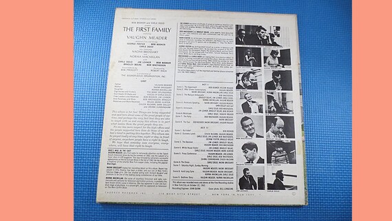 John F. Kennedy, the First Family, Vintage Comedy Record, 1962