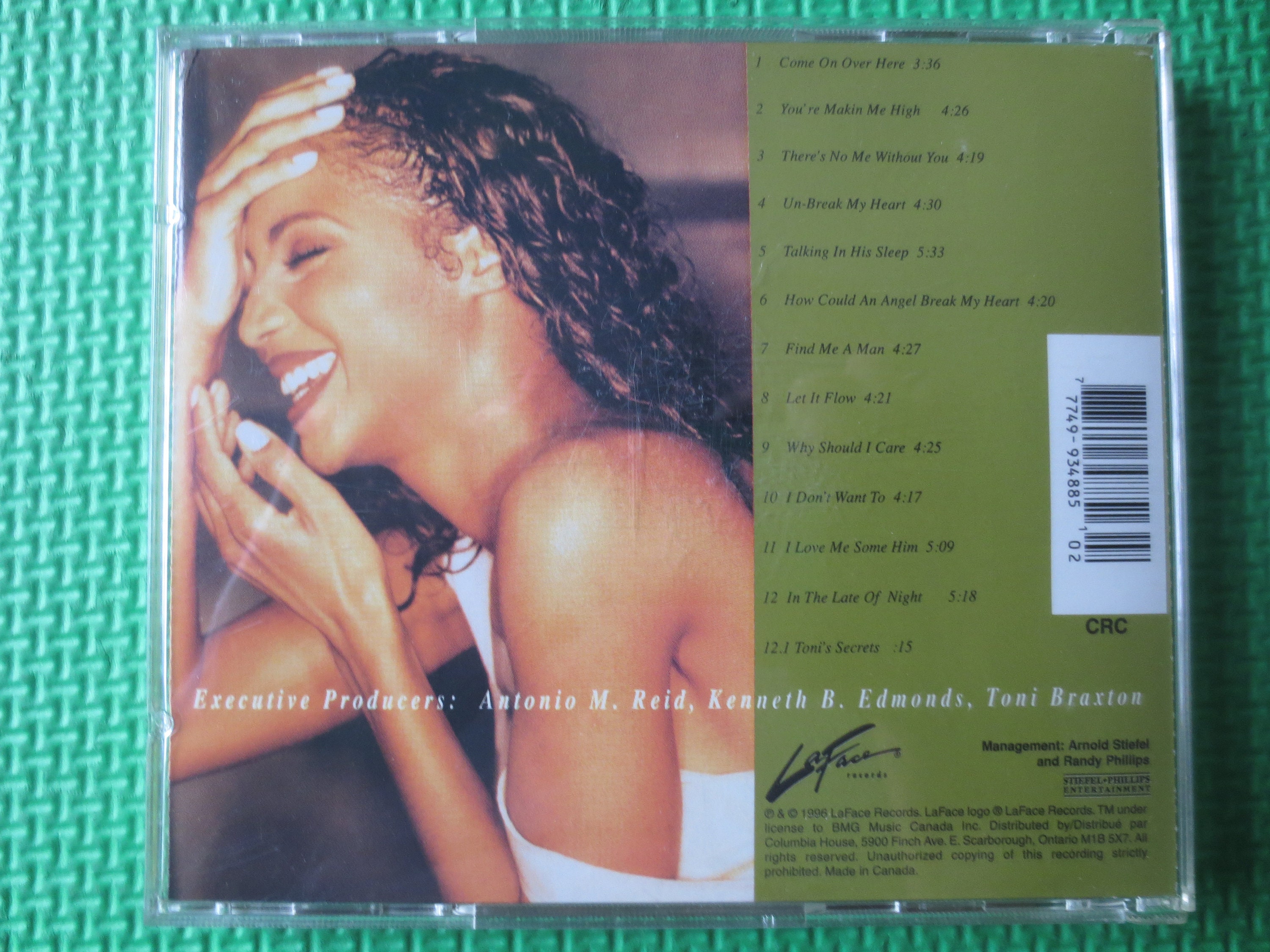 Vintage Toni Braxton 'secrets' CD - 1996 Pop Music Album - Etsy Canada