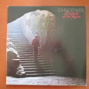 JOHN DENVER, Seasons of the HEART, John Denver Album, John Denver Lp, John Denver Record, John Denver Vinyl, Vintage Records, 1982 Records