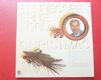 TENNESSEE ERNIE FORD, Christmas Album, 1971 Record, Vinyl Lp