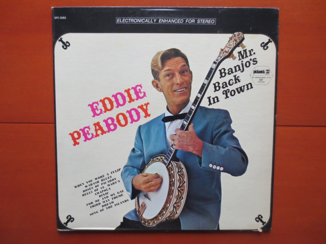 Vintage Records, EDDIE PEABODY Album, Mr BANJO, Eddie Peabody Record
