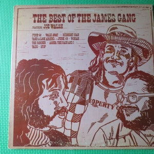 The JAMES GANG, Joe WALSH, Best of lps, James Gang Records, James Gang Albums, James Gang lps, Rock lps, lps, Vintage Records, 1973 Records