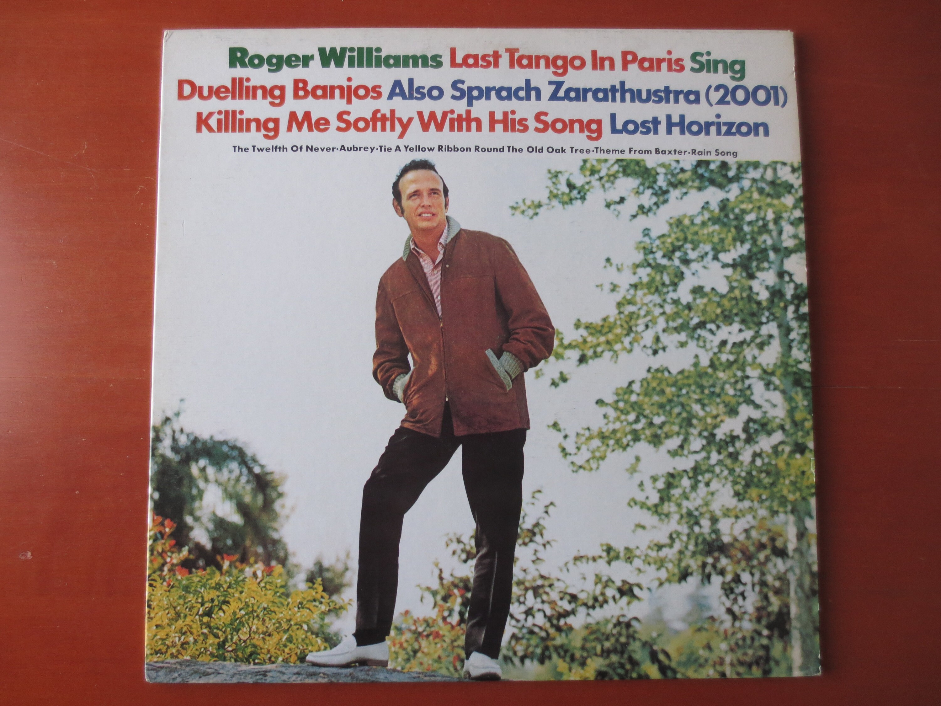 ROGER WILLIAMS, PIANO Music, Roger Williams Album, Roger Williams Music, Vintage Vinyl, Records, Jazz Records, Vintage Records, 1973 Records