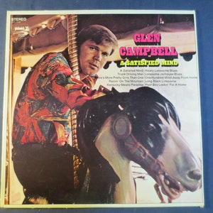 GLEN CAMPBELL, A SATISFIED Mind, Country Records, Vintage Vinyl, Płyta winylowa, Płyty, Płyty winylowe, Winyl, Vintage Records, Płyty z 1971 r.