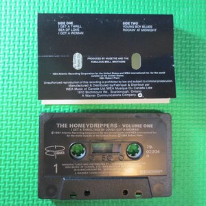 Cassette Tapes, The HONEYDRIPPERS, HONEYDRIPPERS Tape, HONEYDRIPPERS  Album, Cassette Music, Tape Cassette, Tape Lp, Cassette, 1984 Cassette