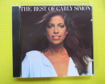 CARLY SIMON, BEST of CD, Muzyka pop, Płyta kompaktowa z 1985 r., Vintage CD