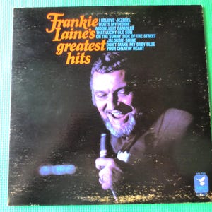 FRANKIE LAINE, GREATEST Hits, disque Frankie Laine, vinyle vintage, lps Frankie Laine, disque vinyle, Lps vinyle, disques vintage, disques 1970