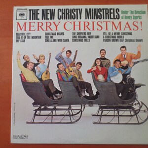 Vintage Records, CHRISTMAS ALBUM, NEW Christy Minstrels, Christmas Record, Christmas Vinyl, Christmas Lp, Vintage Vinyl, Vinyl, 1963 Records