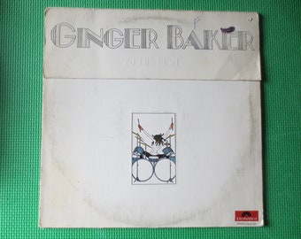 Doppio LP in vinile vintage Ginger Baker "At His Best", disco rock del 1972