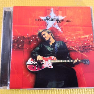 Vintage Cd&#39;s, BRYAN ADAMS, 18 Til I Die, Bryan Adams Cd, Rock Cd, Bryan Adams Hits, Bryan Adams Lp, Classic Rock Cd, Vintage Rock, 1996 Cd&#39;s