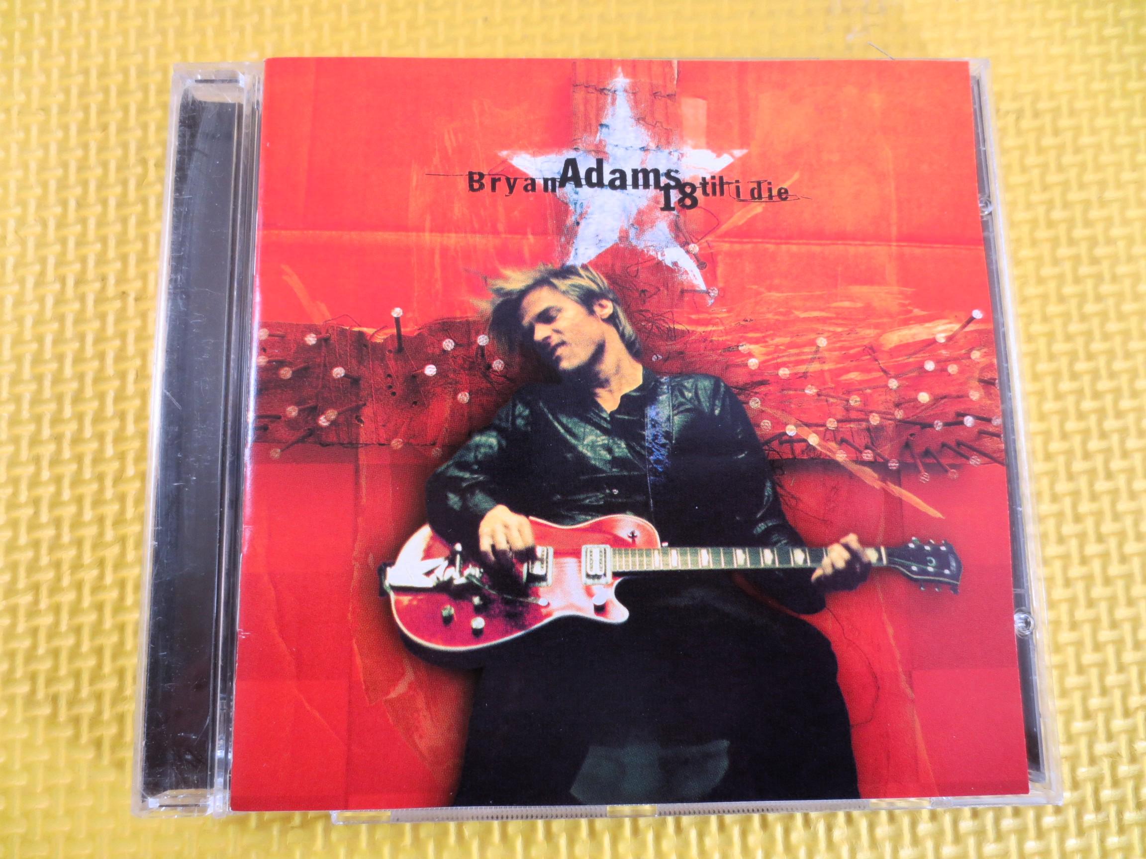 BRYAN ADAMS, 18 Til I Die, 1996 Compact Disc, Vintage Cd - Etsy