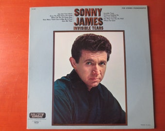 Sonny James "Invisible Tears" Vinyl LP - 1969 Country Album