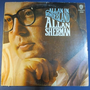 ALLAN SHERMAN, Allan in WONDERLAND, Comedy Albums, Allan Sherman Record, Allan Sherman Album, Comedy Album, Vintage Records, 1964 Records