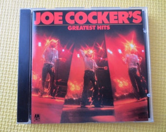 Vintage Joe Cocker Greatest Hits CD - 1987 Rock Music