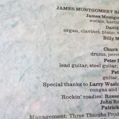 Vintage Records, JAMES MONTGOMERY Band, Factory SEALED, Debut Album, First Time Out, shops lps, Vinyl Record, Vinyl, Rock Record, 1973 Records