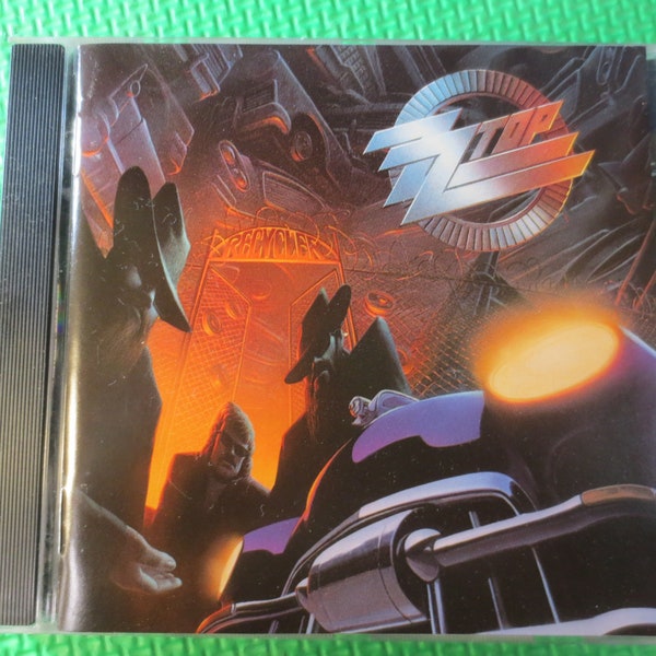 Vintage Cd's, ZZ Top, Recycler, ZZ Top Cd, ZZ Top Compact Disc, Zz Top Album,  Zz Top Lp, Rock Cd, Classic Rock Cd, 1990 Compact Discs