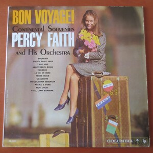 Vintage Records, PERCY FAITH Record, Bon VOYAGE, Percy Faith Album, Percy Faith Vinyl, Percy Faith Music, Jazz Lp, Lps, Vinyl, 1960 Record