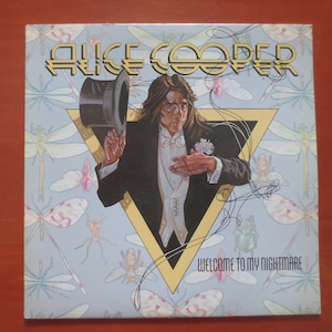 Vintage Records, ALICE COOPER, NIGHTMARE, Alice Cooper Record, Alice Cooper Vinyl, Alice Cooper Lp, Vintage Vinyl, Records, Lp, 1975 Records
