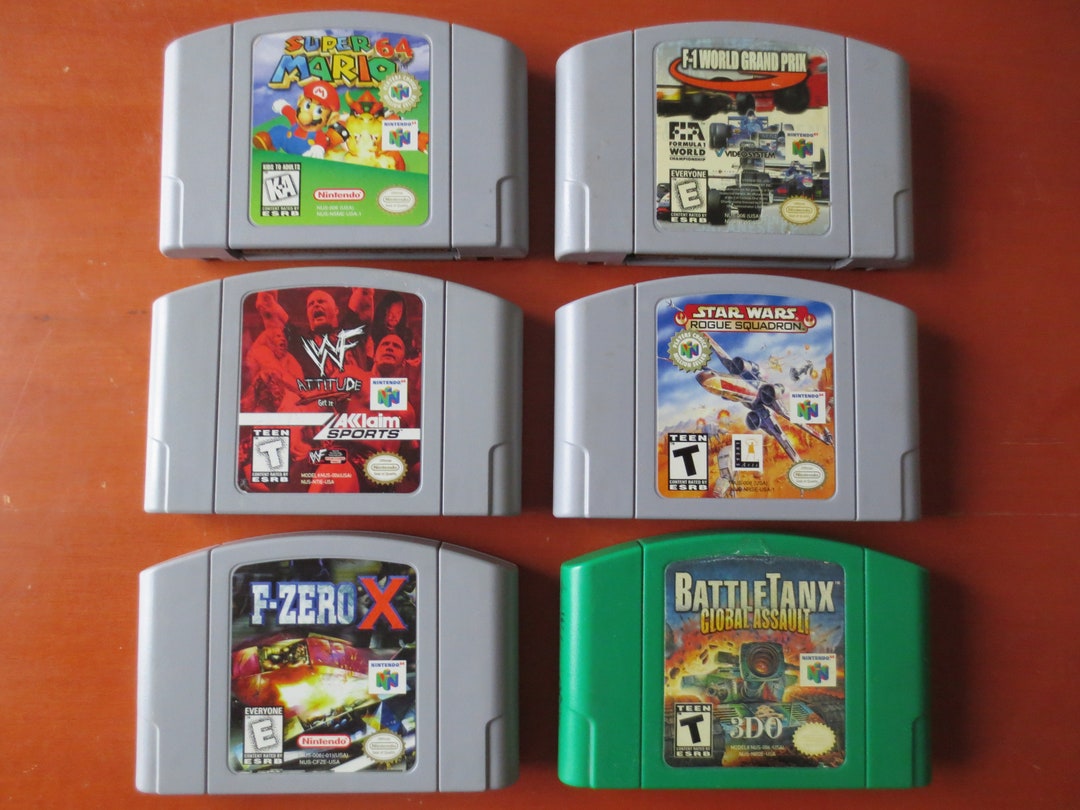 Nintendo 64 GAMES SUPER MARIO 64 Battle Tank Wf - Etsy Denmark