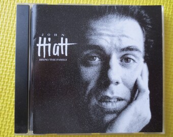 Vintage John Hiatt 'Bring the Family' CD - 1987 Rock Album