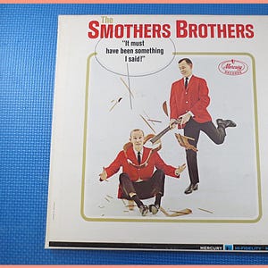 The SMOTHERS BROTHERS, Comedy Album, Comedy Records, Vintage Vinyl, Smothers Brothers lp, Comedy lp, Vinyl lp, Vintage Records, 1965 Records