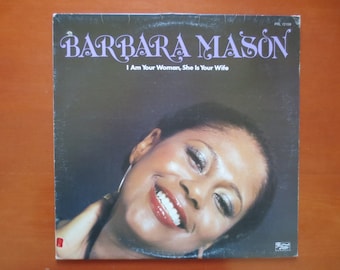 Vintage Records, BARBARA MASON Record, I Am Your Woman Lp, Barbara Mason Album, Barbara Mason Vinyl, Barbara Mason Lp, Vinyl, 1978 Records
