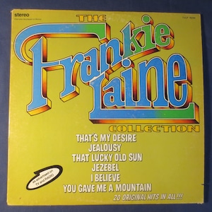 Disques vintage, COLLECTION FRANKIE LAINE, Album Frankie Laine, Disque Frankie Laine, Vinyles Frankie Laine, Ragtime Records, Disques 1976