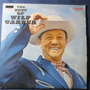 Dischi d'epoca, WILF CARTER, Il MEGLIO di Wilf Carter, Dischi country, Vinile d'epoca, Vinile discografico, Dischi, Dischi in vinile, Dischi del 1969