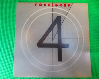 FOREIGNER Record, FOUR, FOREIGNER Album, Foreigner Vinyl, Foreigner Lp, Vintage Vinyl, Record Vinyl, Vinyl Lp, Vintage Records, 1981 Records