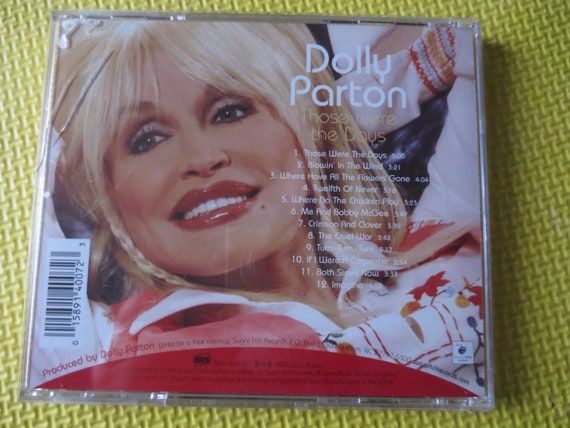 Vintage Cds, DOLLY PARTON, Those Were the Days, DOLLY Parton Cd 