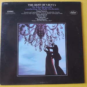 Sir JOHN BARBIROLLI, Lo mejor de VIENA, Discos de música clásica, Vinilos antiguos, Álbumes de orquesta, Vinilos, Álbumes de vinilo, Discos antiguos, Discos de 1969