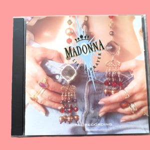 MADONNA, LIKE a PRAYER, Musica Disco, 1989 Compact Disc, CD Vintage