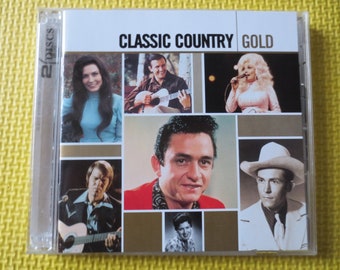 Vintage Classic Country Gold CD - Sony Music 2-disc Set - Etsy