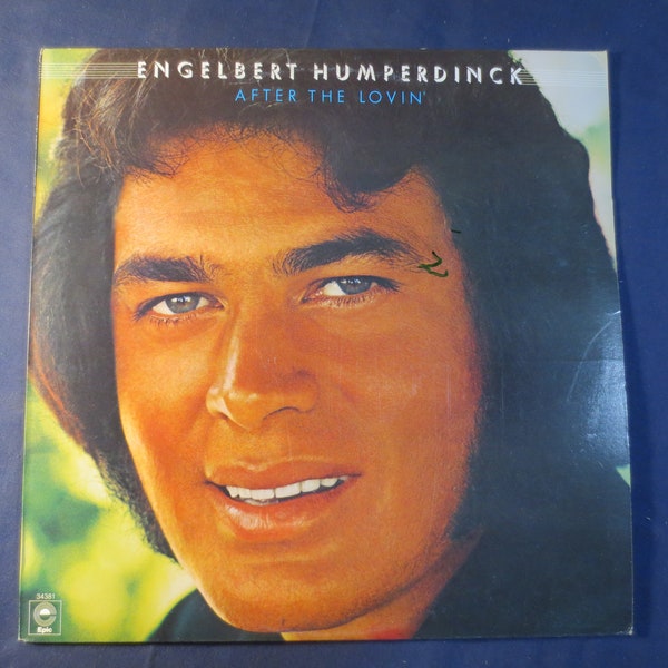 ENGELBERT HUMPERDINCK, After the LOVIN', Pop Records, Vintage Vinyl, Records, Vinyl Records, Vinyl Albums, Lp, Vintage Records, 1976 Records