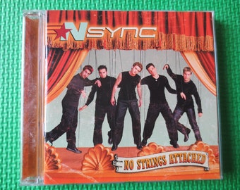 Vintage Cd's, NSYNC, No STRINGS Attached, NSYNC Cd, Music Cd, Pop Music Cd, Pop Cd, Nsync Album, Dance Music Cd, Disco Cd, 2000 Compact Disc