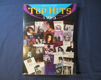 Liedboek tophits vintage 1993: piano, zang, gitaar
