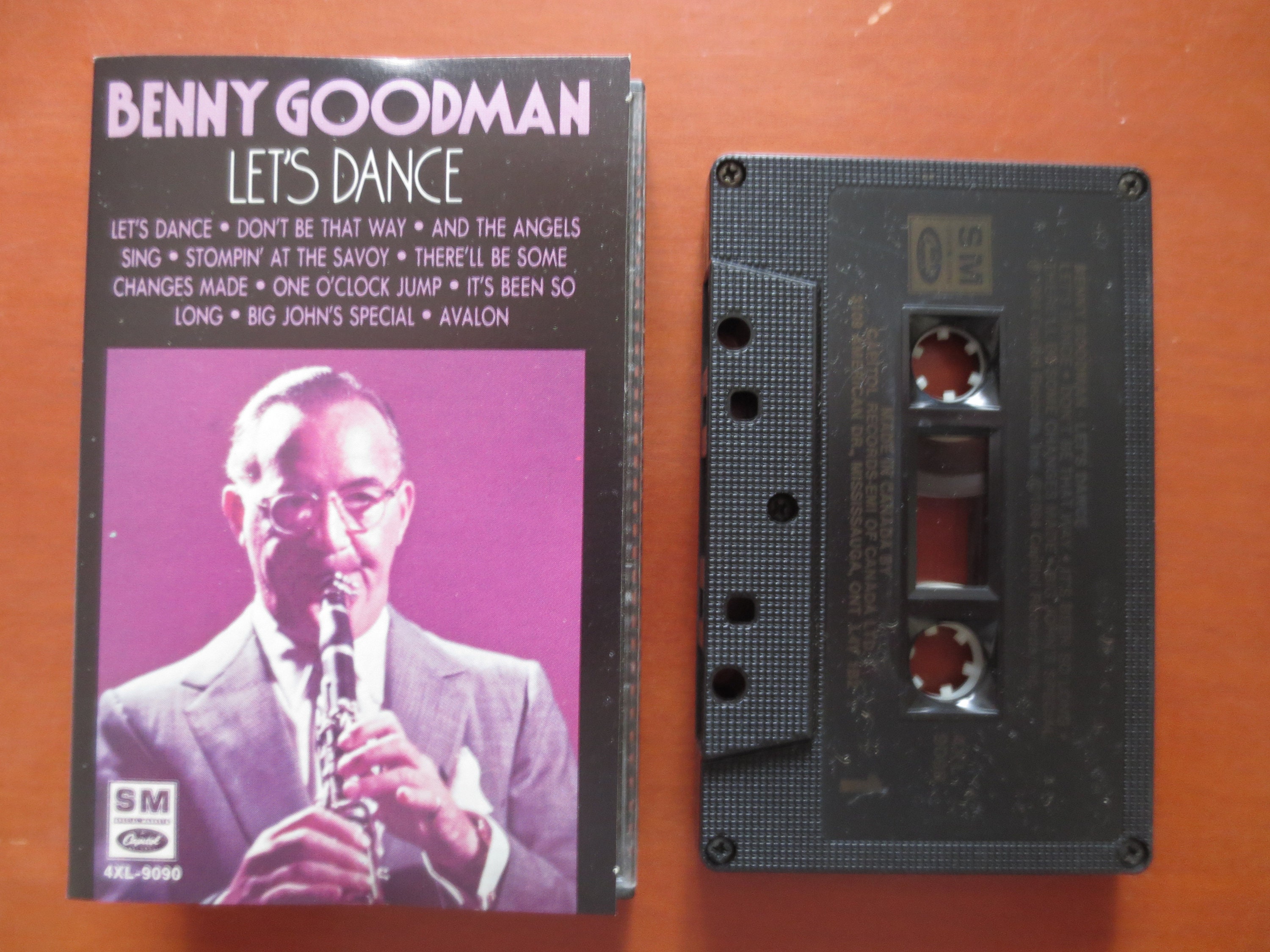 Cassette Tapes Benny Goodman Tape Let S Dance Album Etsy