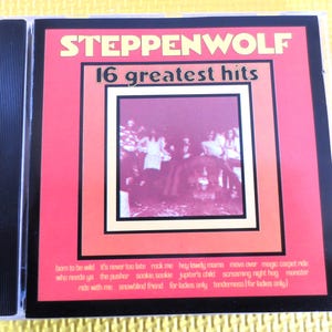 Vintage Cd, STEPPENWOLF, GREATEST Hits, STEPPENWOLF Cd, Steppenwolf Album, Steppenwolf Songs, Steppenwolf Lp, Rock Cd, Cd, 1985 Compact Disc