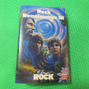Cassette Tapes, CLASSIC ROCK Tape, RENAISSANCE iii, Time Life Tape, Pop Music, Pop Song, Tape Cassette, Classic Rock Cassette, 1990 Cassette