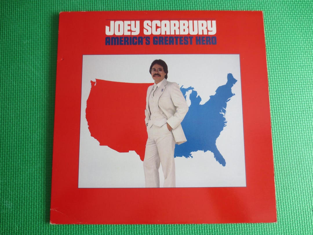 Joey Scarbury - America's Greatest Hero Vinyl Record - 1981