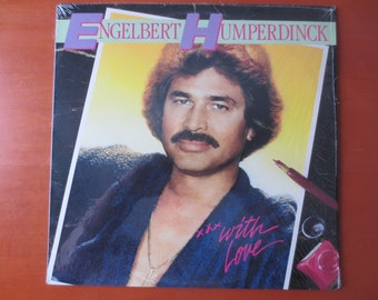 Engelbert Humperdinck - With Love Vinyl Record - 1986 Vintage LP