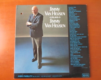 Vintage Records, JIMMY VAN HUESEN, Records, Jazz Records, Vintage Vinyl, Record Vinyl, Record Album, Jazz Albums, Vinyl Albums, 1966 Records