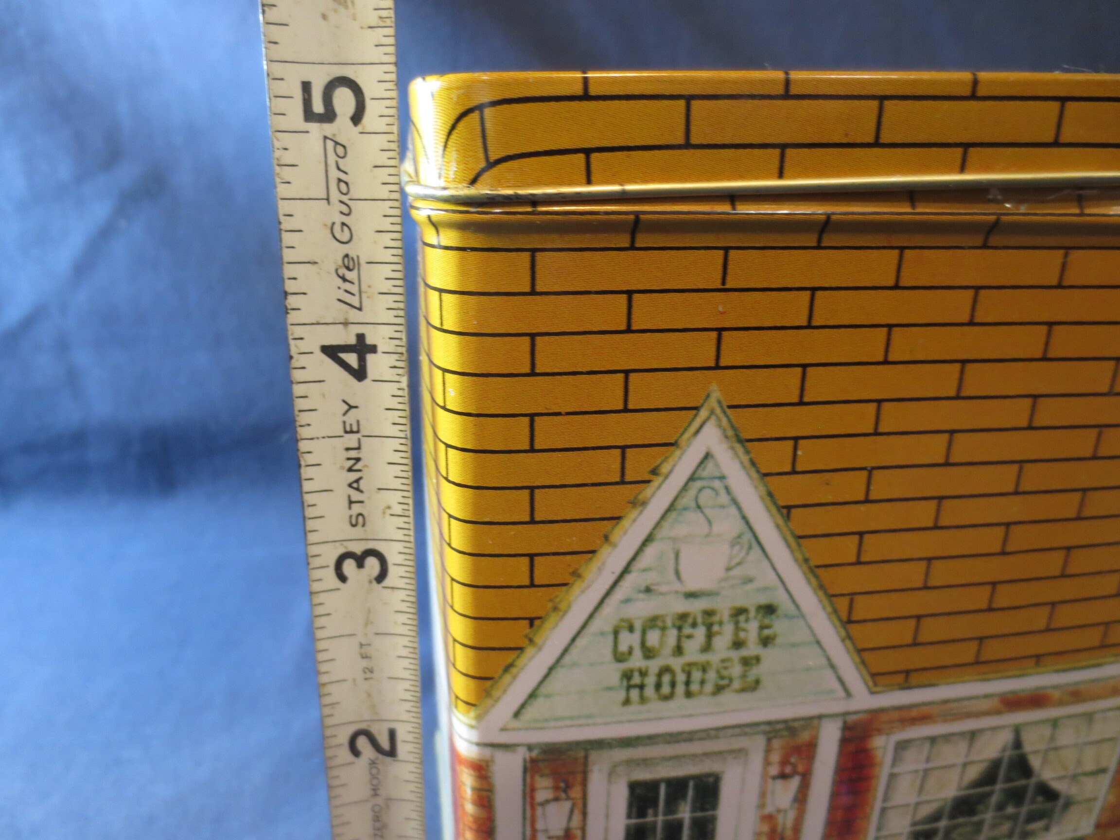 Vintage Tin Can TIN BOX Tin CAN Box Tin Advertising Etsy