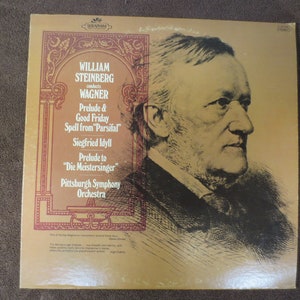 WILLIAM STEINBERG, PITTSBURGH Symphony, Classical Records, Classical Albums, Classical Vinyl, Vinyl Lp, Lps, Vintage Records, 1971 Records