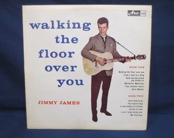 Jimmy James "Walking the Floor Over You" Vinyl LP - 1964 Vintage Record