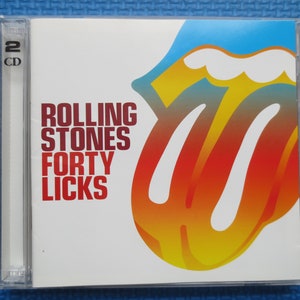 Vintage Cd&#39;s, The ROLLING STONES, FORTY Licks, Rolling Stones Cd, Rolling Stones Lp, Music Cd, Rock Cd, Pop Music Cd, 2002 Compact Disc