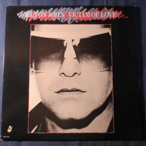 ELTON JOHN, Victim of LOVE, Rock Record, Elton John Record, Elton John Album, Vinyl Record, Elton John Lps, 1979 Records
