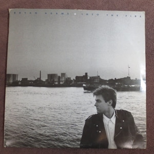 BRYAN ADAMS Record, Into the FIRE, Bryan Adams Album, Bryan Adams Vinyl, Bryan Adams Lp, Pop Record, Pop Lp, Vintage Records, 1987 Records