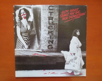 BETTE MIDLER, Songs For The New Depression, Vintage Album, 1976 Record, Vinyl Lp